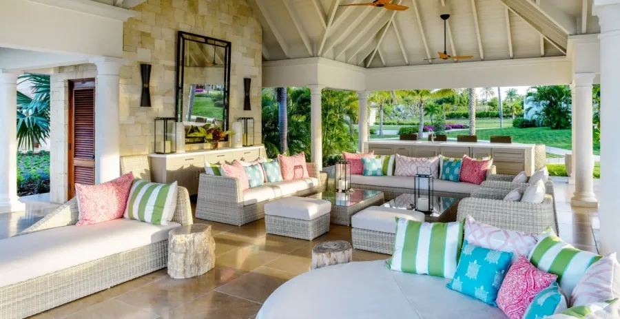 Pure Turquoise – 7BR Private Beach Villa, Jumby Bay